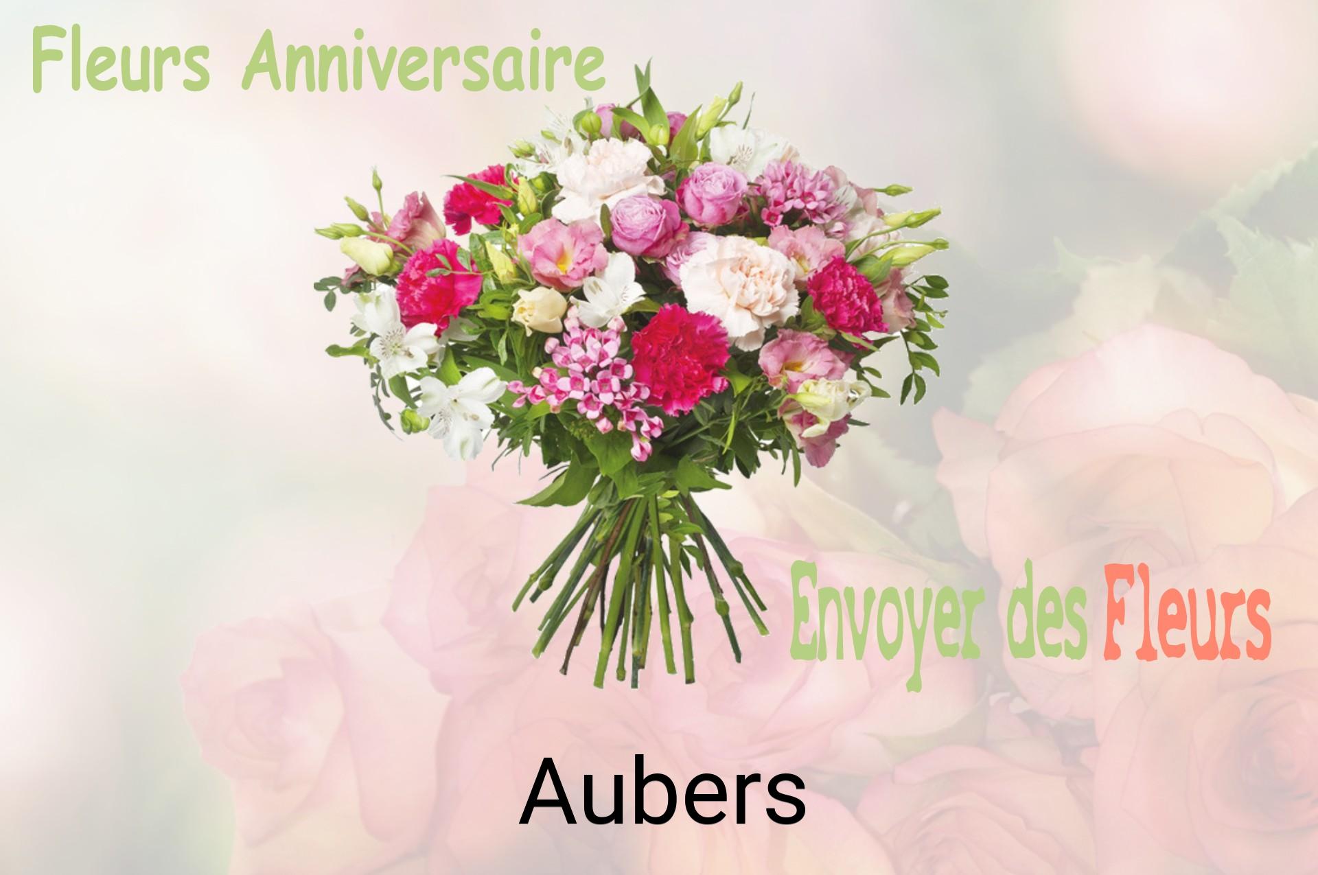 Bouquet de fleurs d’anniversaire livré à Aubers